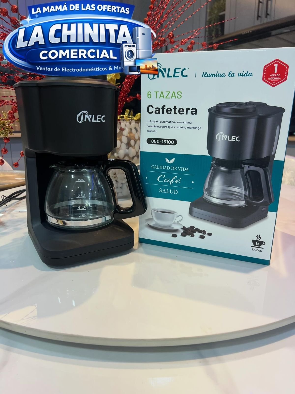Cafetera 6 Tazas